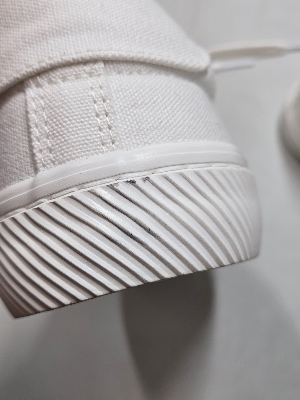 QUINCE Organic Eco Cotton Canvas Everyday Sneaker Women’s US 8.5 White 8912 - Picture 12 of 16
